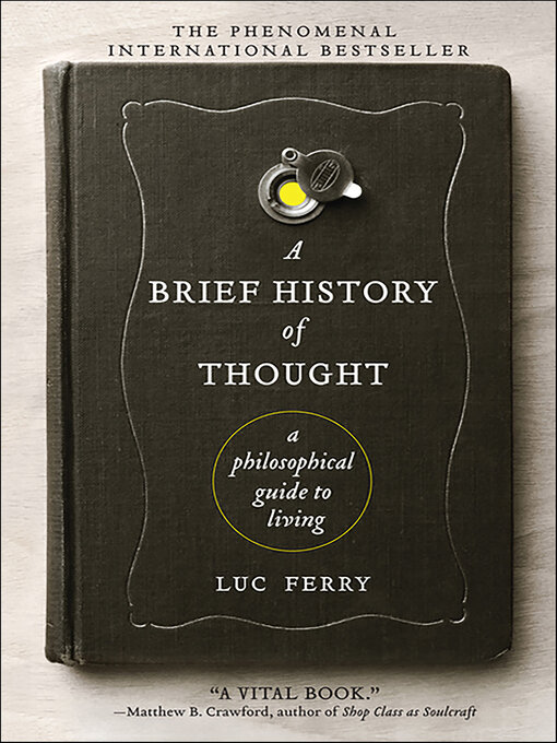 Title details for A Brief History of Thought by Luc Ferry - Available